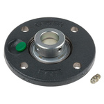 4 Hole Flange Bearing Unit, PME20-XL-N, 20mm ID