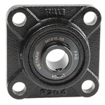 4 Hole Flange Bearing Unit, UCF204-J7, 20mm ID