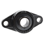 2 Hole Flange Bearing Unit, UCFL206-J7, 30mm ID