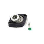 2 Hole Flange Bearing Unit, GLCTE20-XL, 20mm ID