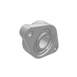 2 Hole Flange Bearing Unit, FYTWK 40 LTHR, 40mm ID