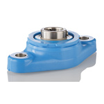 2 Hole Flange Bearing Unit, F2BC 20M-TPSS, 20mm ID