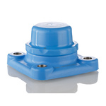 4 Hole Flange Bearing Unit, F4BC 25M-CPSS-DFH, 25mm ID