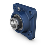 4 Hole Flange Bearing Unit, FY 30 FM, 30mm ID