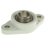 2 Hole Flange Bearing Unit, PSFT25CR, 25mm ID