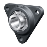 3 Hole Flange Bearing Unit, PCFTR40-XL, 40mm ID