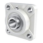 4 Hole Flange Bearing Unit, RCJ20-TV-VA-FD, 20mm ID