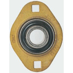 2 Hole Flange Bearing Unit, PFT 12 TF, 12mm ID