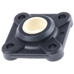 4 Hole Flange Bearing Unit, EFSM-12, 12mm ID
