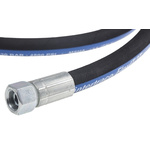1158mm Synthetic Rubber Hydraulic Hose Assembly, 330 bar Max Pressure