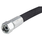 656mm Synthetic Rubber Hydraulic Hose Assembly, 275 bar Max Pressure