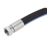 754mm Synthetic Rubber Hydraulic Hose Assembly, 215 bar Max Pressure