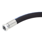 1154mm Synthetic Rubber Hydraulic Hose Assembly, 215 bar Max Pressure
