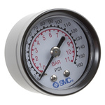 Pressure gauge 40mm x 1/8" backmount