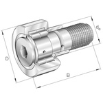 Stud Type Track Roller Track Roller NUKRE35-A, 35mm OD