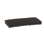 Vikan Black Scourer 245mm x 115mm x 25mm, for Industrial Cleaning Use