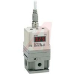 ER - Regulator, Pneumatic; 1/4 in.; NPT; 0.5 Mpa; 0.1 MPa; 0 to 50  degC; 50 mm; 93 m