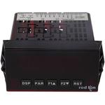 Red Lion PAXD LED Digital Panel Multi-Function Meter for Current, Strain, Temperature, Voltage, 96.5mm x 49.5mm