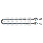 Finned Tubular Heater, 200 W, 230 V ac