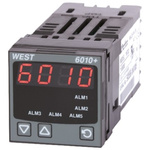 West Instruments 6010 LED Process Indicator for RTD, Thermocouples, 45mm x 45mm