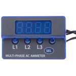 Murata LED Digital Panel Multi-Function Meter for Current, 22.1mm x 36.22mm