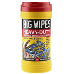 Big Wipes Wet Multi-Purpose Wipes for Heavy Duty Cleaning Use, Dispenser Box of 80
