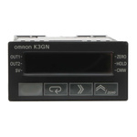 Omron K3GN 7 Segment LCD Digital Panel Multi-Function Meter for Current, Pulse, Voltage, 22.2mm x 45mm