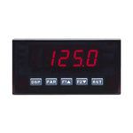 Red Lion PAX LED Digital Panel Multi-Function Meter for Current, Strain Gauge, Temperature, Voltage, 45mm x 92mm