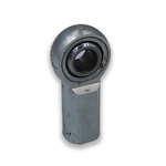 Aurora Bearing Company 7/16-20 Female Alloy Steel Rod End, 0.43in Bore, UNF Thread Standard, Female Connection Gender