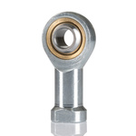 SMC M10 x 1.25 Female Steel Rod End, 10mm Bore, Metric Thread Standard, Female Connection Gender