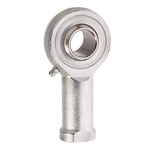 Durbal M6 x 1 Female Forged Steel Rod End, 6mm Bore, 40mm Long, Metric Thread Standard, Female Connection Gender