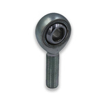 Aurora Bearing Company 1/2-20 Male Alloy Steel Rod End, 0.5in Bore, UNF Thread Standard, Male Connection Gender