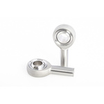 NMB 0.375-24 Male Stainless Steel Rod End, 9.52mm Bore, Male Connection Gender