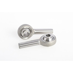 NMB 1/2-20 Male Stainless Steel Rod End, 11.11mm Bore, UNF Thread Standard, Male Connection Gender