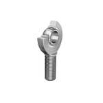 INA M20 x 1.5 Male Steel Rod End, 20mm Bore, 104.5mm Long, Metric Thread Standard