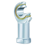 INA M16 Female Steel Rod End, 16mm Bore, 85mm Long, Metric Thread Standard