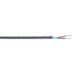 Belden Line level Low Voltage signal Cable, 0.22 mm² CSA, 3.33mm od, 152m, Black