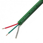 Van Damme Screened 2 Core, 0.22 mm² CSA, 4.85mm od, 100m, Green