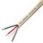 Van Damme Screened 2 Core, 0.22 mm² CSA, 4.85mm od, 100m, White