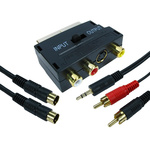 RS PRO Audio Cable, 10m, Black