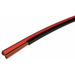 S2Ceb-Groupe Cae 2 Core Speaker Cable, 1.5 mm² CSA, 2.6 x 5.2mm od, 100m, Black/Red