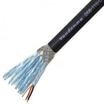 Van Damme Screened Audio & Control Cable, 0.22 mm² CSA, 14.5mm od, 10m, Black