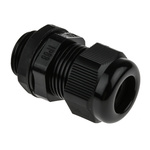 RS PRO Black Nylon Cable Gland, M20 Thread, 4mm Min, 9mm Max, IP68
