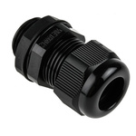 RS PRO Black Nylon Cable Gland, M20 Thread, 10mm Min, 14mm Max, IP68
