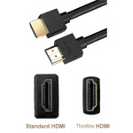 RS PRO Male HDMI to Male HDMI Cable, 10m