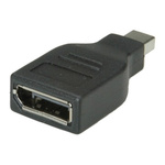 Roline Male Mini DisplayPort to Female DisplayPort Cable