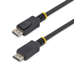 StarTech.com Male DisplayPort to Male DisplayPort, PVC  Cable, 4K @ 60 Hz, 5m
