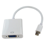 RS PRO Male Mini DisplayPort to Female VGA  Cable, 150mm
