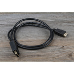 RS PRO Male DisplayPort to Male HDMI, PVC  Cable, 4K, 1m
