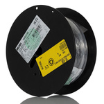 Belden Screened 2 Core Audio & Control Cable, 0.22 mm² CSA, 3.1mm od, 100m, Black